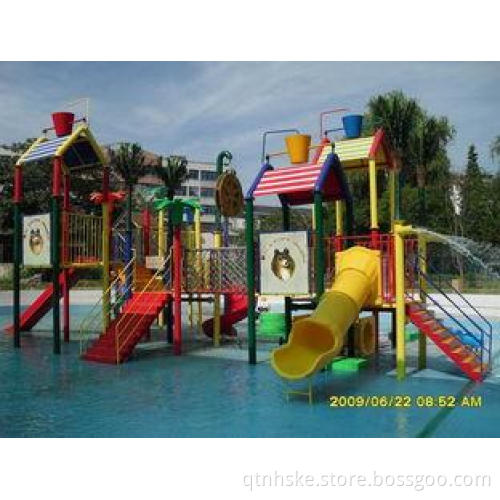Outdoor Fun Aqua Splash Water Park Equipment , Residential